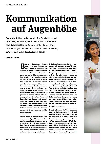 Vorschauseite 1: Kommunikation auf Augenhöhe