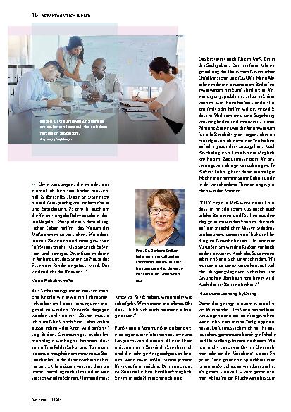 Vorschauseite 3: Kommunikation auf Augenhöhe