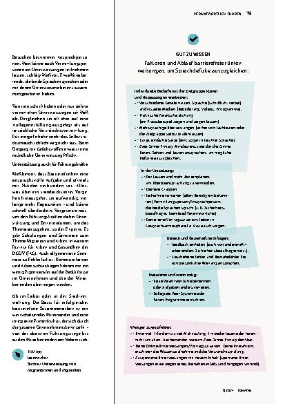 Vorschauseite 4: Kommunikation auf Augenhöhe
