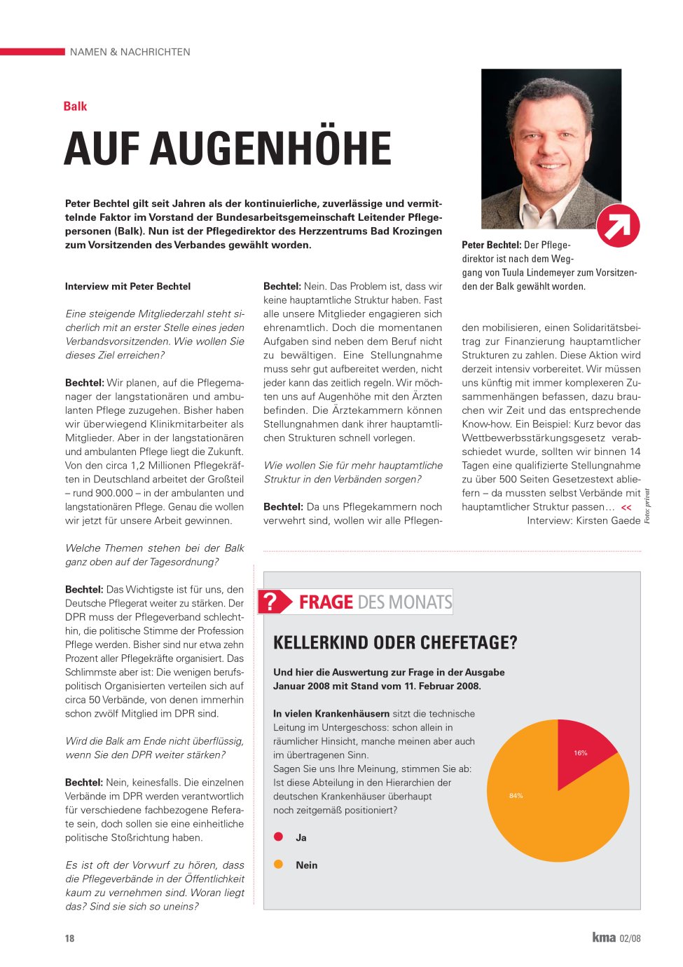 Vorschauseite 1: Auf Augenhöhe