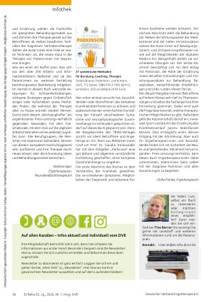 Vorschauseite 3: Bericht vom Berliner Projekttag „Ergotherapeutischer Alltagssupport bei Neurodiversität“