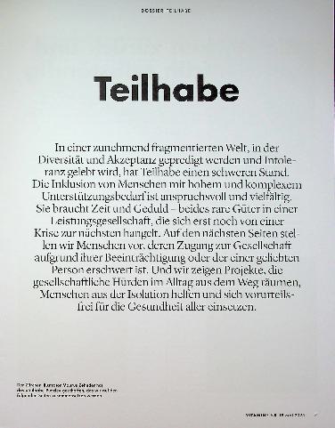 Vorschauseite 1: Sie stecken zurück und werden früh selbständig