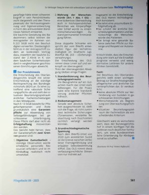 Vorschauseite 5: Zur fahrlässigen Tötung bei einem nicht vorhersehbaren Suizid eines Patienten auf der geschlossenen Station eines Krankenhauses