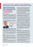 Vorschauseite 1: Die Branche ist auf dem Weg und fordert