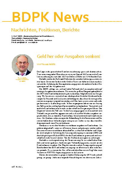 Vorschauseite 1: Geld her oder Ausgaben senken!