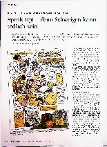 Vorschauseite 1: Speak Up! - denn Schweigen kann tödlich sein