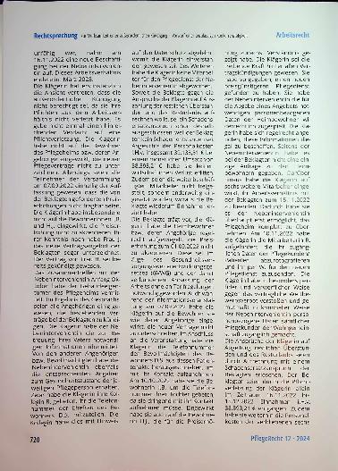 Vorschauseite 4: Zur Wirksamkeit einer außerordentlichen Kündigung - Vorwurf einer unzulässigen Konkurrenztätigkeit