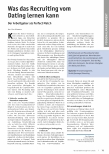 Vorschauseite 1: Was das Recruiting vom Dating lernen kann - Der Arbeitgeber als Perfect Match