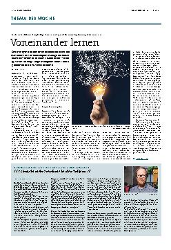 Vorschauseite 1: Voneinander lernen