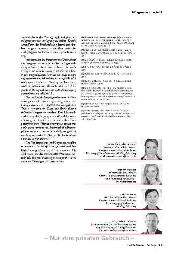Vorschauseite 4: SMARTES TEXTIL Tragbares Monitoringsystem