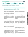 Vorschauseite 1: Der femoro-popliteale Bypass