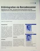 Vorschauseite 1: Bildintegration via Barcodescanner Digitalisierung in der Pflege - das Kardinal Schwarzenberg Klinikum setzt einen maßgeblichen Schritt zur Implementierung einer neuen Generation…