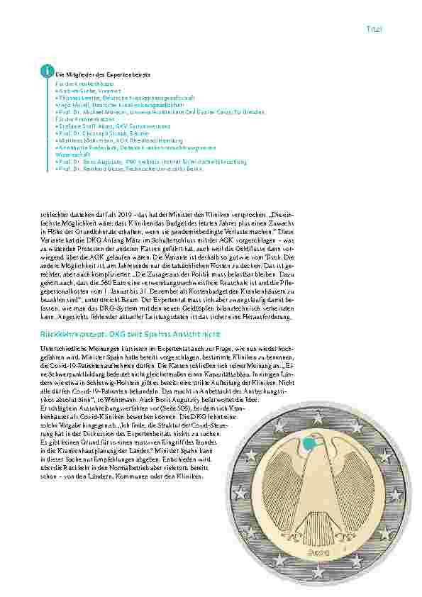 Vorschauseite 3: Relaunch der Pauschalen