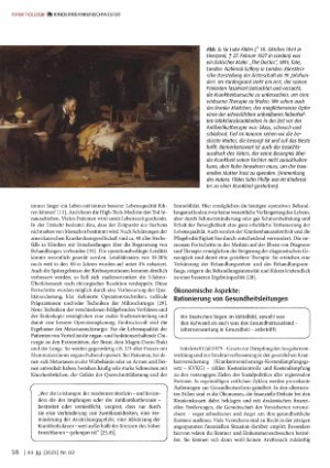 Vorschauseite 5: Medizinfortschritt mit Nebenwirkung - Teil 2