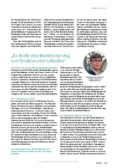 Vorschauseite 2: Vorhaltefinanzierung Rechnen am Grenzstein