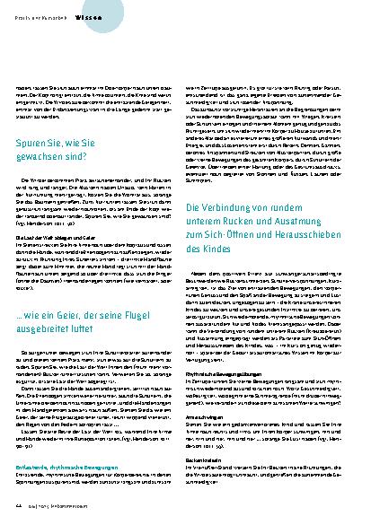 Vorschauseite 3: Körperarbeit in der Geburtsvorbereitung Teil 3