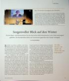 Vorschauseite 1: Sorgenvoller Blick auf den Winter