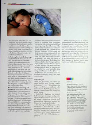 Vorschauseite 5: Stillen von Babys mit Down-Syndrom: Ergebnisse einer Elternbefragung der Geburtsjahrgänge 2020-2024*