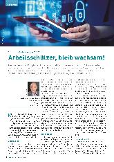 Vorschauseite 1: Smarter Arbeitsschutz - Teil 2: Arbeitsschützer, bleib wachsam!
