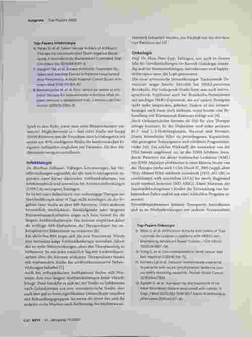 Vorschauseite 2: Top-Papers 2020: Was klinische Pharmazeuten lesen sollten