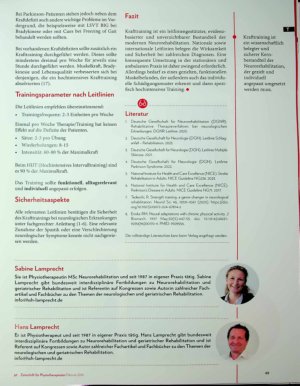Vorschauseite 4: Krafttraining als Motor Leitlinienbasiertes Vorgehen in der Neurorehabilitation