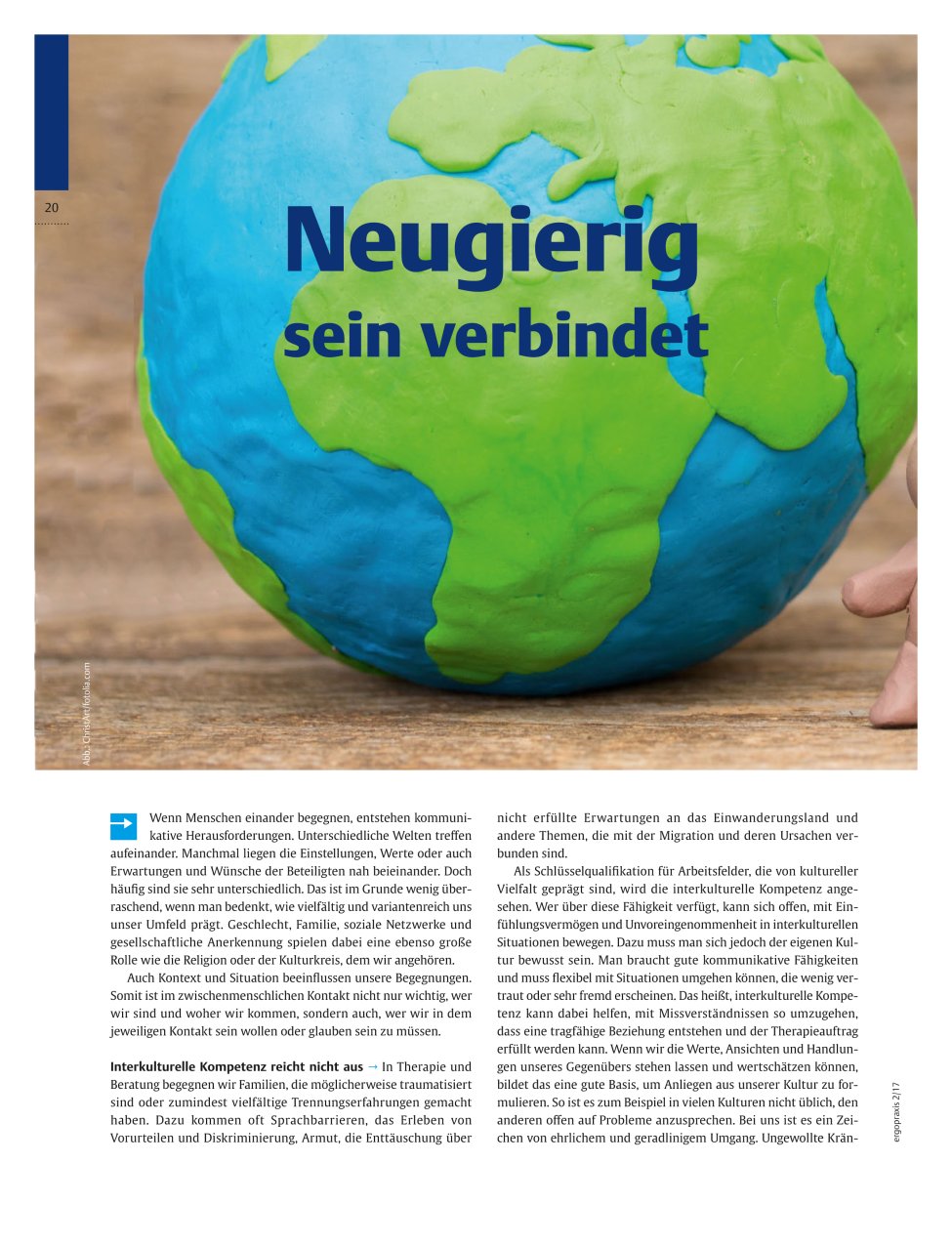 Vorschauseite 1: Interkulturelle Begegnungen in der Pädiatrie ? Neugierig sein verbindet