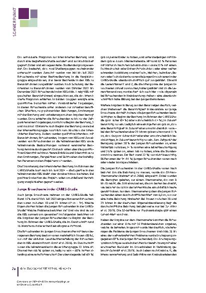 Vorschauseite 4: Berufsbezogene Beratung bei jungen Krebsüberlebenden