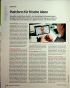 Vorschauseite 1: Plattform für frische Ideen