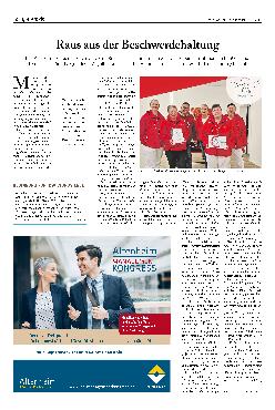 Vorschauseite 1: Raus aus der Beschwerdehaltung