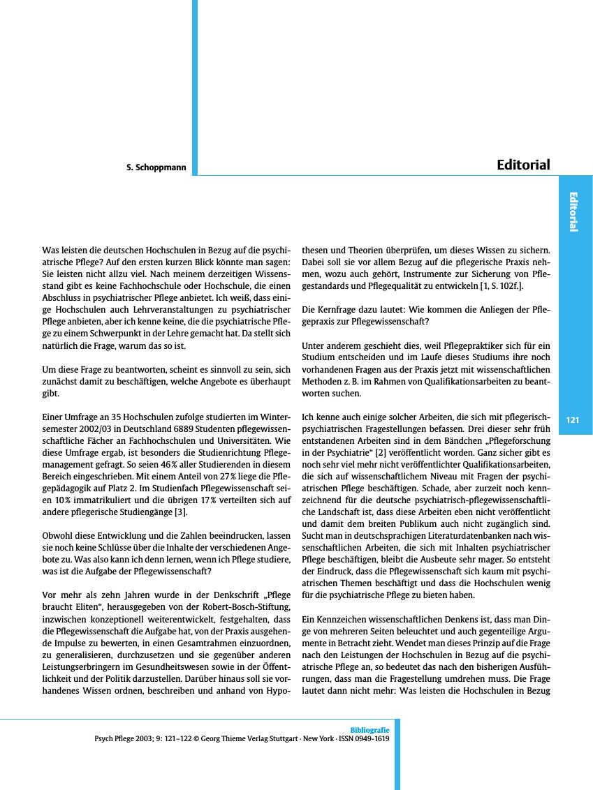 Vorschauseite 1: Editorial