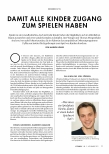 Vorschauseite 2: Damit alle Kinder Zugang zum Spielen haben.