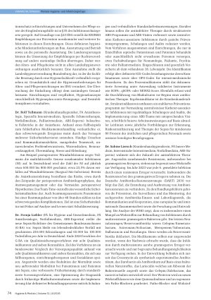 Vorschauseite 4: 20. Mainzer Hygieneund Infektiologietage 6. – 7. November 2025, Mainz