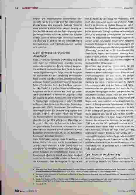 Vorschauseite 3: Zwischen DEAL, Open Access und klassischer Subskription: Aktuelle Trends in der „Erwerbung“