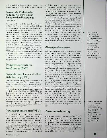 Vorschauseite 6: Haltung bewahren: Körperhaltung und OMT
