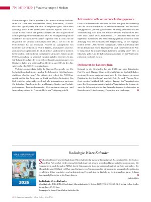Vorschauseite 3: Update zur Labordiagnostik Neues für Versorgung und Forschung vom DKLM 2025