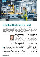 Vorschauseite 1: Erhöhte Rechtssicherheit