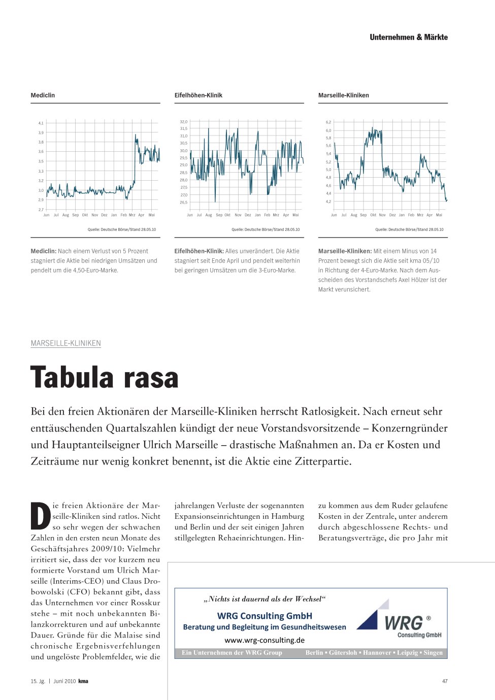 Vorschauseite 1: Tabula rasa