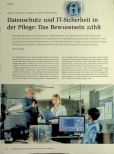 Vorschauseite 1: Datenschutz und IT-Sicherheit in der Pflege: Das Bewusstsein zählt