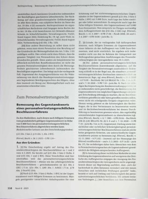 Vorschauseite 6: Zum sonstigen Recht Unangemessene Verfahrensdauer eines personalvertretungsrechtlichen Beschlussverfahrens