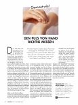 Vorschauseite 1: Den Puls von Hand richtig messen