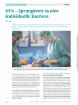 Vorschauseite 1: OTA - Sprungbrett in eine individuelle Karriere