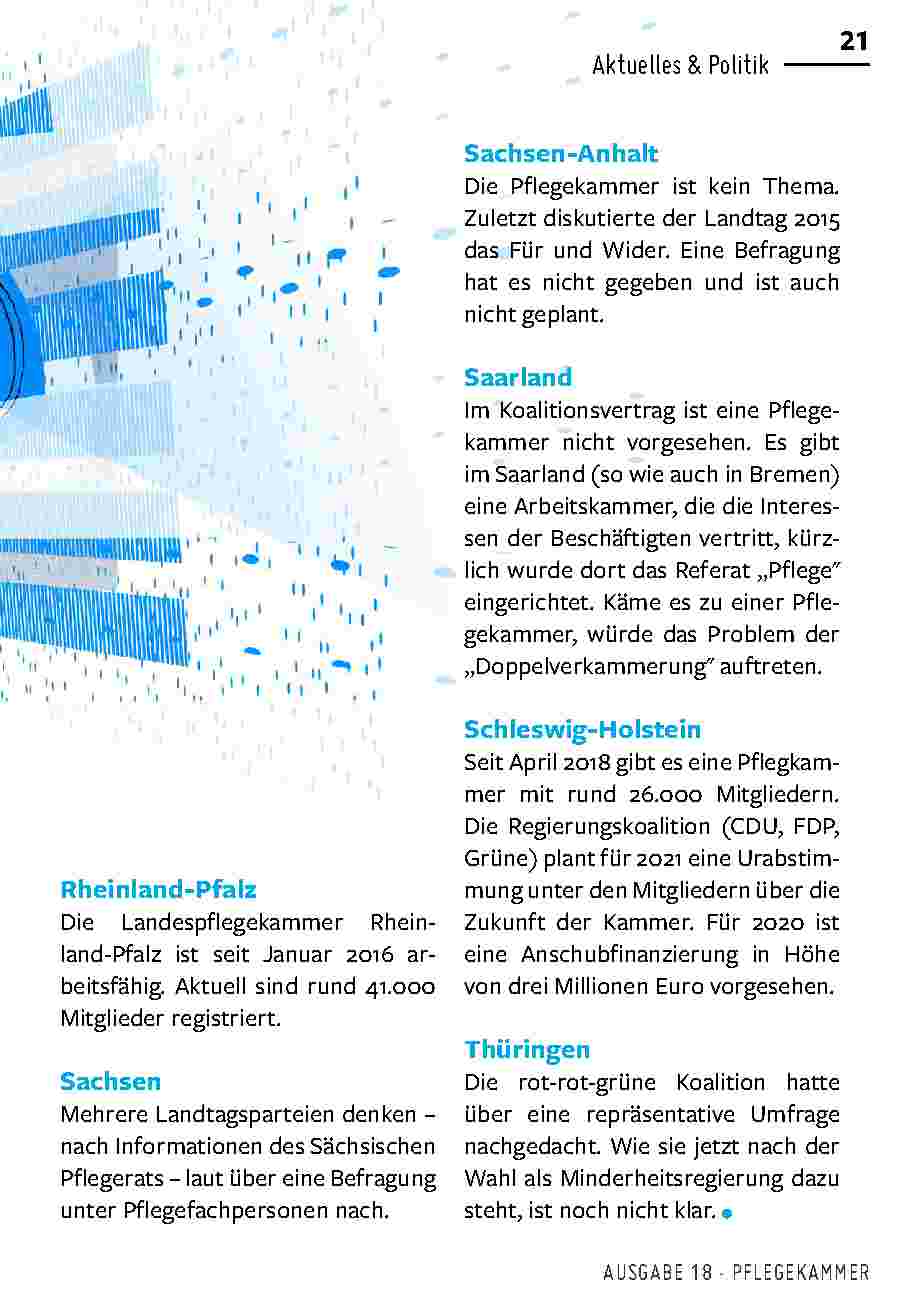 Vorschauseite 4: WO DIE KAMMER ZUR ZEIT DIE BESTEN CHANCEN HAT