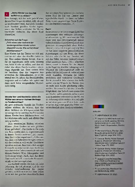 Vorschauseite 5: Stillen in der Schwangerschaft und Tandemstillen