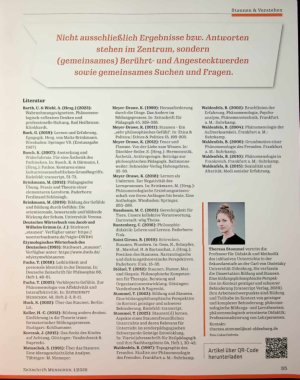 Vorschauseite 6: Staunen: Bildungstheoretische und inklusionsorientierte Reflexionen