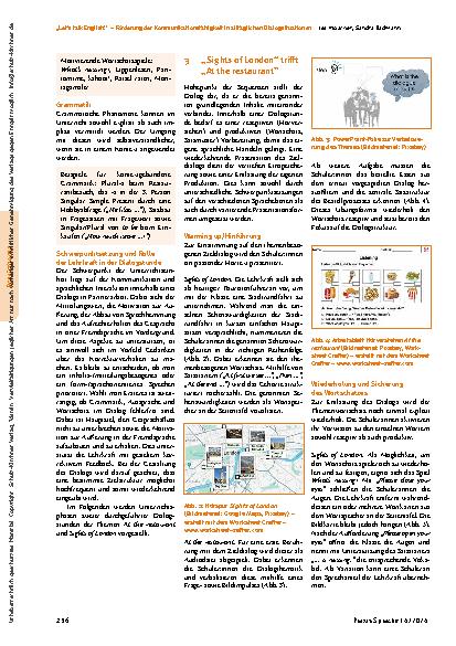 Vorschauseite 2: "Let s talk English! " – Förderung der Kommunikationsfähigkeit in alltäglichen Dialogsituationen