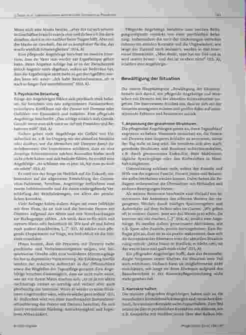 Vorschauseite 5: Die Lebenssituation von Menschen mit Demenz und pflegenden Angehörigen während der Coronavirus-Pandemie