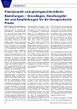 Vorschauseite 1: Paardynamik und gleichgeschlechtliche Beziehungen – Grundlagen, Handlungsfelder und Empfehlungen für die therapeutische Praxis