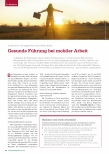 Vorschauseite 1: Gesunde Führung bei mobiler Arbeit