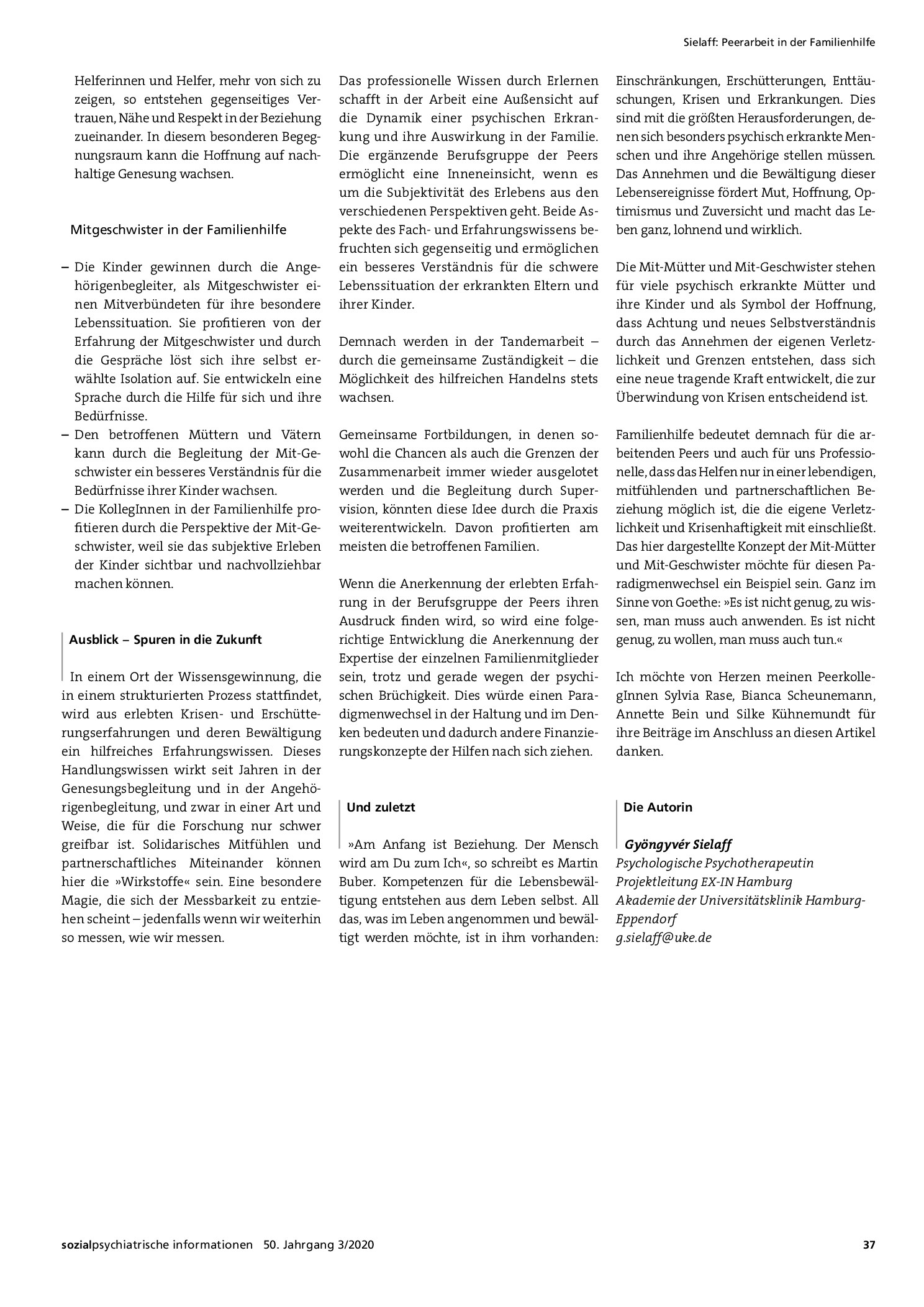 Vorschauseite 5: Peerarbeit in der Familienhilfe. Konzept, Weiterbildung, erste Arbeitserfahrungen und ein Ausblick