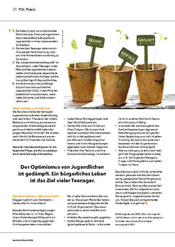 Vorschauseite 2: Zukunftsaufgabe Ausbildung: Wie tickt der Nachwuchs?